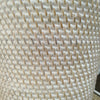 Rubbish Bin Woven Rattan Cylinder With Lid