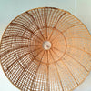 Large Woven Bamboo Bowl Ceiling Lamps