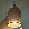 Fish Basket Style Rattan Pendant Ceiling Lamp