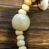 Natural Beaded Napkin Ring With Cowrie Shells