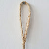 Straw Grass Leaf Style Wall Set With Beaded Tassels