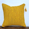 Yellow Woven Grass Cushion Set