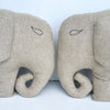 Elephant Cushions With Shell & Bead Tassels