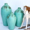 Classic Greek Style Pottery Vase Set