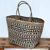 Tribal Pattern Bamboo Woven Bag