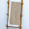 Natural Straw Grass and Calico Bed Runner