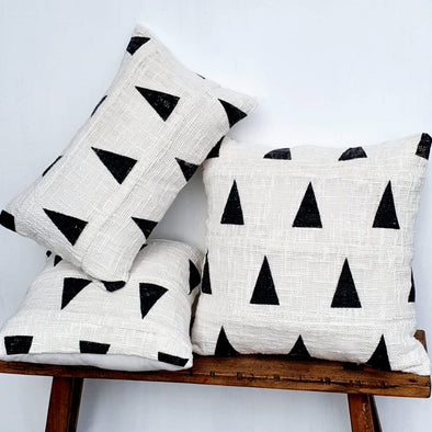 Black Diamond Motif Cushions