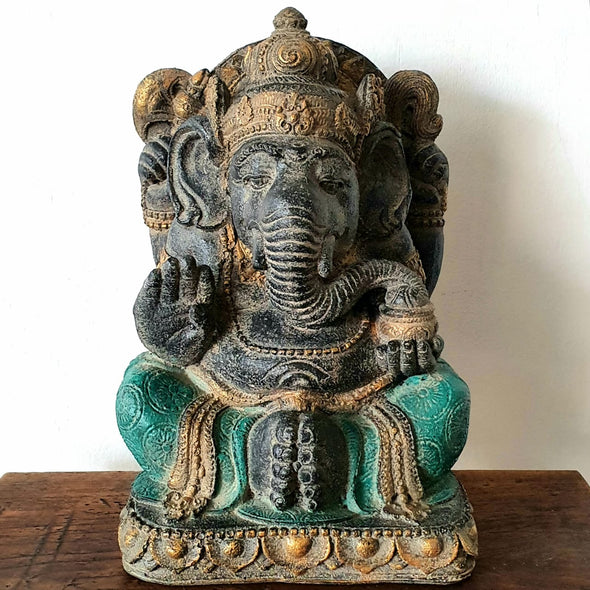 Lord Ganesha Resin Statute