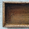 Rectangle Tissue Box Rattan (W)