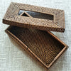 Rectangle Tissue Box Rattan (W)