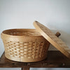 Simple Plain Woven Bamboo Baskets