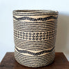 Traditional Tribal Pattern Palm Leaf Basket