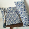 Dark Blue Sunda Motif Cotton Cushion