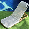 Rattan Beach And Pool Folding Chair
