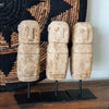 Carved Tribal Stone Men