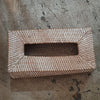 Rectangle Tissue Box Rattan (W)