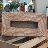 Rectangle Tissue Box Rattan (W)