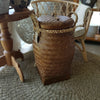 Large Bamboo Basket with Lid - Canggu & Co
