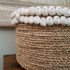 Natural Straw Grass Basket Sets With Moon Shells - Canggu & Co