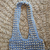 Multi Color Woven Cotton & Bead Macrame Sling Bags - Canggu & Co