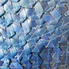 Navy Blue Woven Pandan Leaf Fold Clutch - Canggu & Co