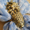 Golden Pineapple Brass Napkin Rings - Canggu & Co