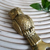 Gold Brass Owl Figure Bottle Opener - Canggu & Co