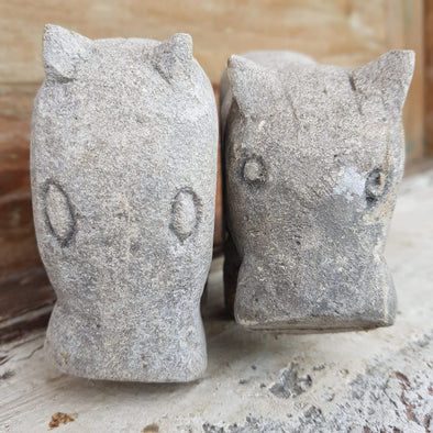 Stone Carved Piggies Decor - Canggu & Co