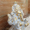 Plain & Antique Ganesha Resin Statue Decor - Canggu & Co