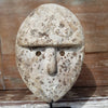 Round  Tribal Wooden Face  Decor - Canggu & Co