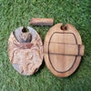 Antique Carved Wooden Ganesha Secret Box - Canggu & Co
