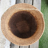 Brown and Whitewash Round Rattan Baskets - Canggu & Co