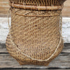 Brown and Whitewash Round Rattan Baskets - Canggu & Co