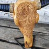 Medium Sized Carved Resin Bulls Heads With Stand - Canggu & Co