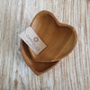 Natural Teak Breakfast & Dinner Heart Bowls - Canggu & Co