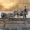 Carved Tribal Wooden Horse Decor - Canggu & Co