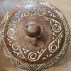 Large Carved Tribal Wooden Bowl With Lid - Canggu & Co
