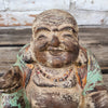 Carved Wooden Smiling Buddhas - Canggu & Co