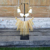 Shell & Wood Necklace Style Decor With Stand - Canggu & Co