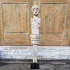 Tall Wooden Carved Antique Tribal Person - Canggu & Co