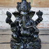 Plain & Antique Large Ganesha Resin Statue - Canggu & Co
