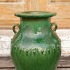 Green Glazed Ceramic Pottery Vase - Canggu & Co