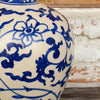 Blue Ceramic Decorative Vase - Canggu & Co