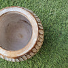 Small Light Wooden Vase - Canggu & Co