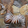 Antique Carved Wooden Rocking Zebra - Canggu & Co