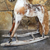 Antique Carved Wooden Rocking Horses With Manes - Canggu & Co