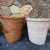 Round Rattan Baskets With Handles - Canggu & Co