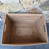 Large Rattan Storage Baskets With Inner Handles - Canggu & Co