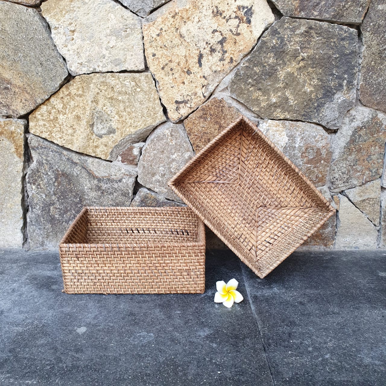 Small Rattan Box Trays – Canggu & Co