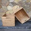 Large Rattan Storage Baskets With Inner Handles - Canggu & Co